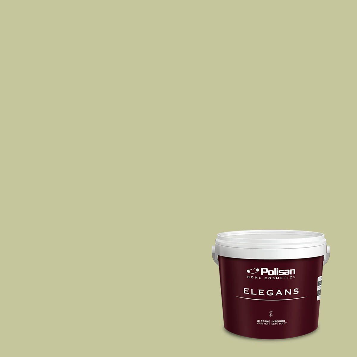Polisan Elegans Yarı Mat İç Cephe Boyası 15 Litre Elegan Yeşil 4347 Cİ-7334