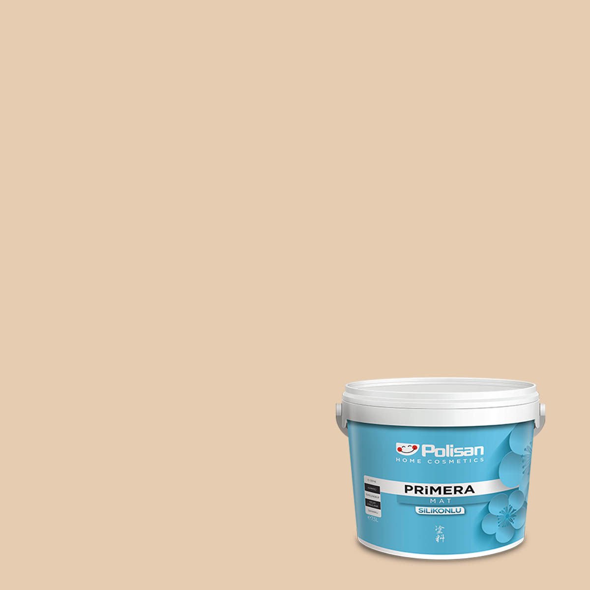 Polisan Primera Mat İç Cephe Boyası 15 Litre Ultra Bej 4038 Cİ-6283