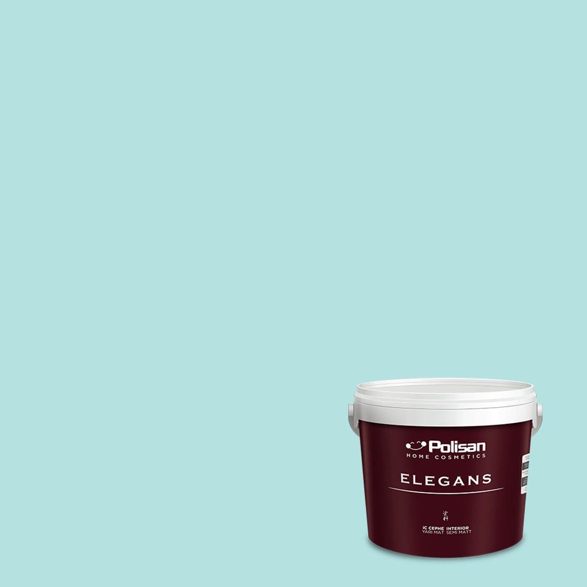 Polisan Elegans Yarı Mat İç Cephe Boyası 15 Litre Mint Yeşili 4388 Cİ-7422