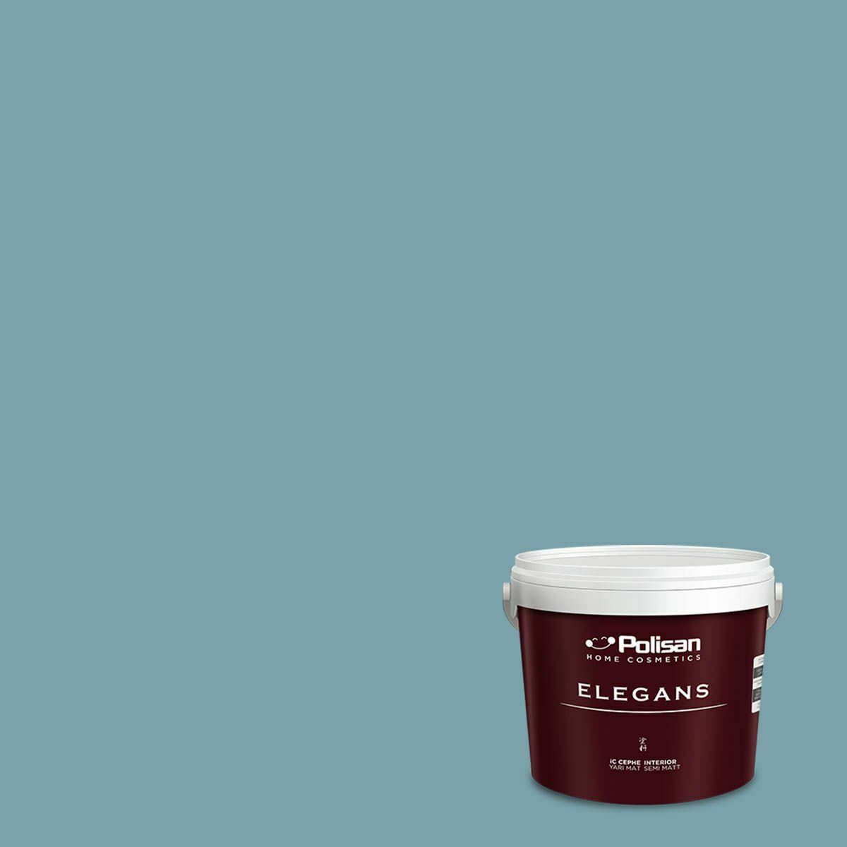 Polisan Elegans Yarı Mat İç Cephe Boyası 15 Litre Pasifika 4400 Cİ-7445