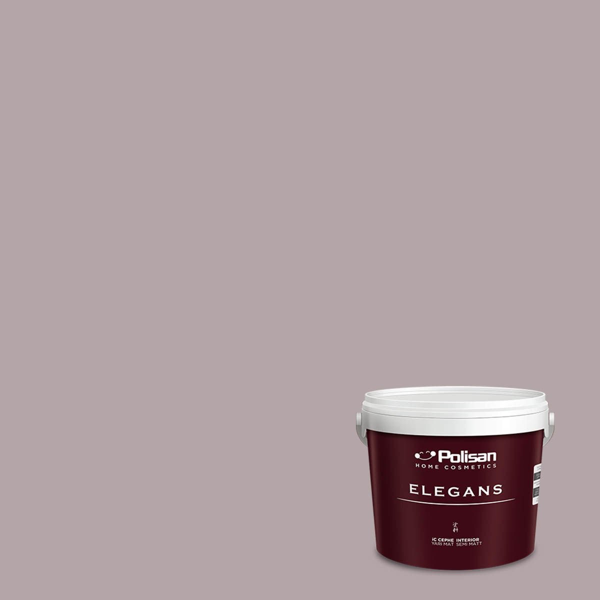 Polisan Elegans Yarı Mat İç Cephe Boyası 2,5 Litre Gizemli Viole 4116 Cİ-6453