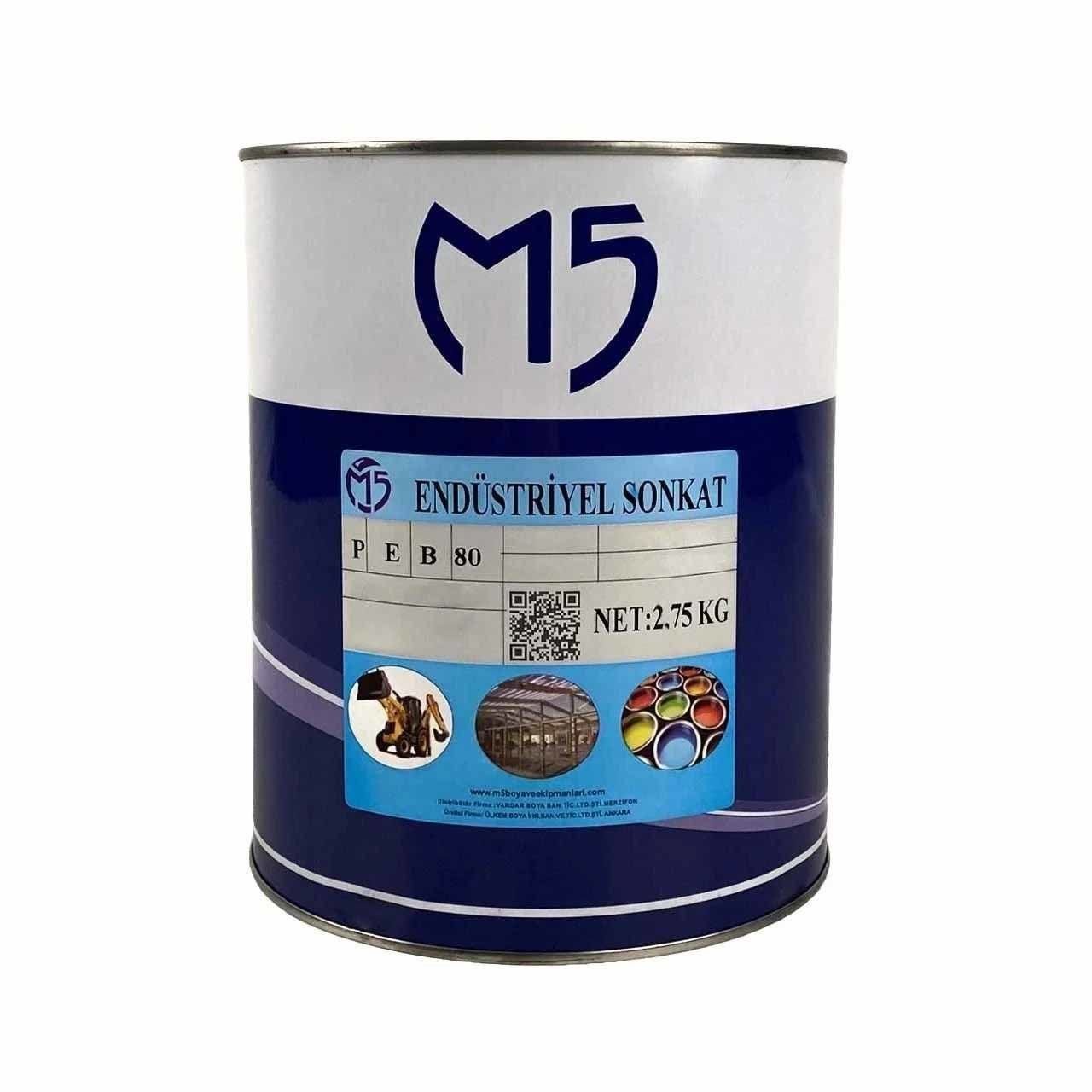 M5 Endüstriyel Rapid Boya Traktör Kırmızı Ral 3009 2,75 Kg GL