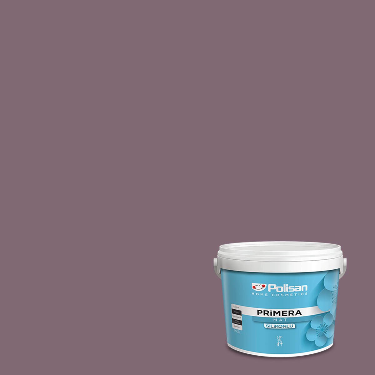 Polisan Primera Mat İç Cephe Boyası 15 Litre Royal Viole 4462 Cİ-7575