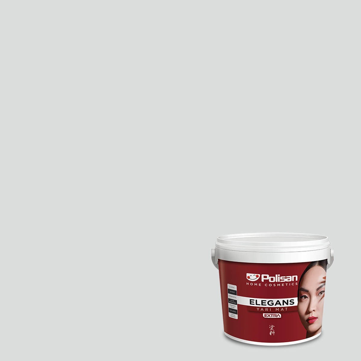 Polisan Elegans Extra Yarı Mat İç Cephe Boyası 7,5 Litre Dingin Gri 4473 Cİ-7601