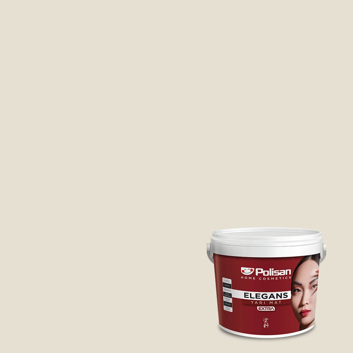 Polisan Elegans Extra Yarı Mat İç Cephe Boyası 12,5 Litre Yalın Beyaz 1570 Cİ-6381