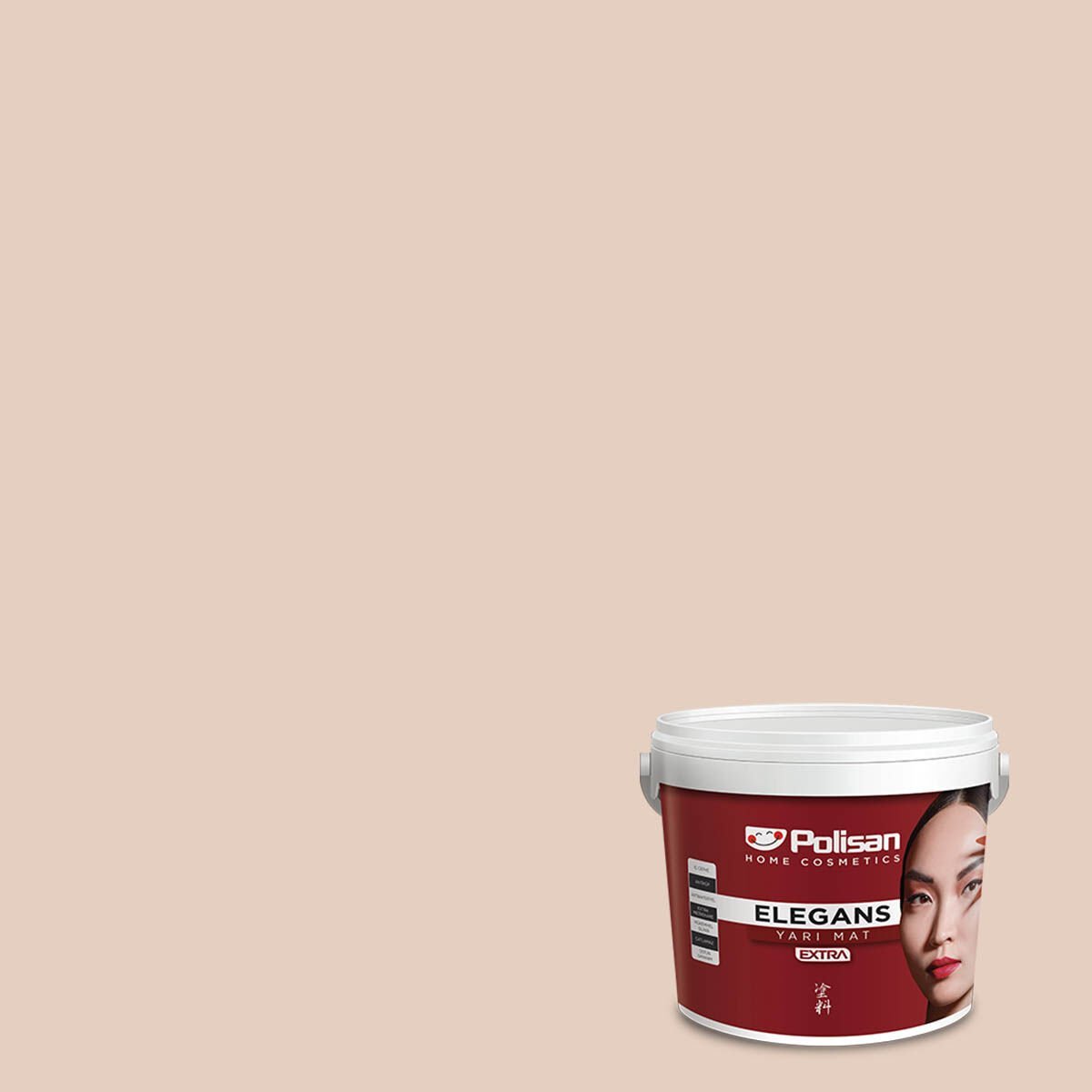 Polisan Elegans Extra Yarı Mat İç Cephe Boyası 7,5 Litre Tatlı Şampanya 1670 Cİ-6384