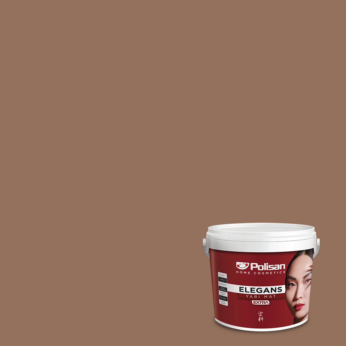 Polisan Elegans Extra Yarı Mat İç Cephe Boyası 2,5 Litre Zarif Toprak 4487 Cİ-6515