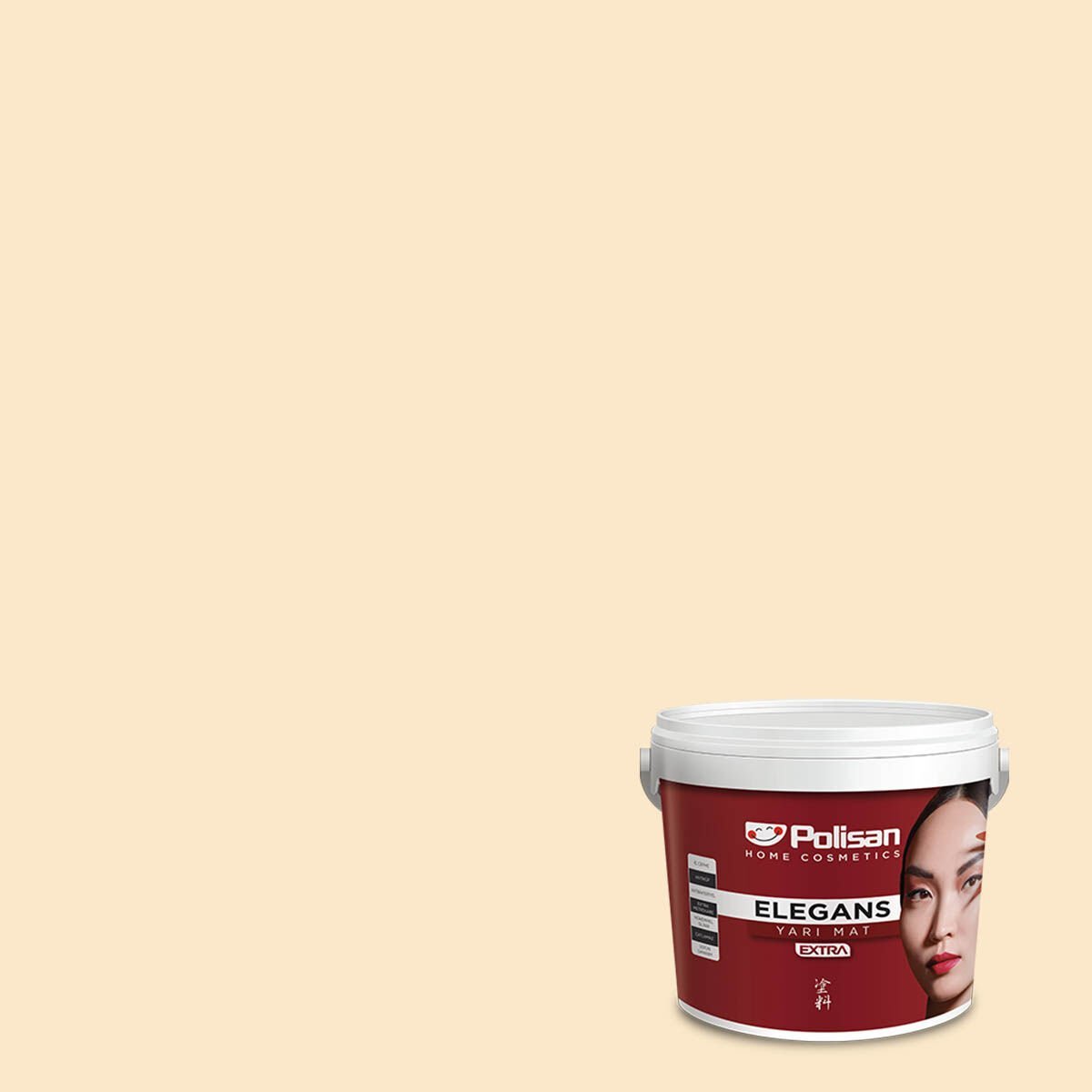 Polisan Elegans Extra Yarı Mat İç Cephe Boyası 12,5 Litre Açık Fildişi 211 Cİ-6291