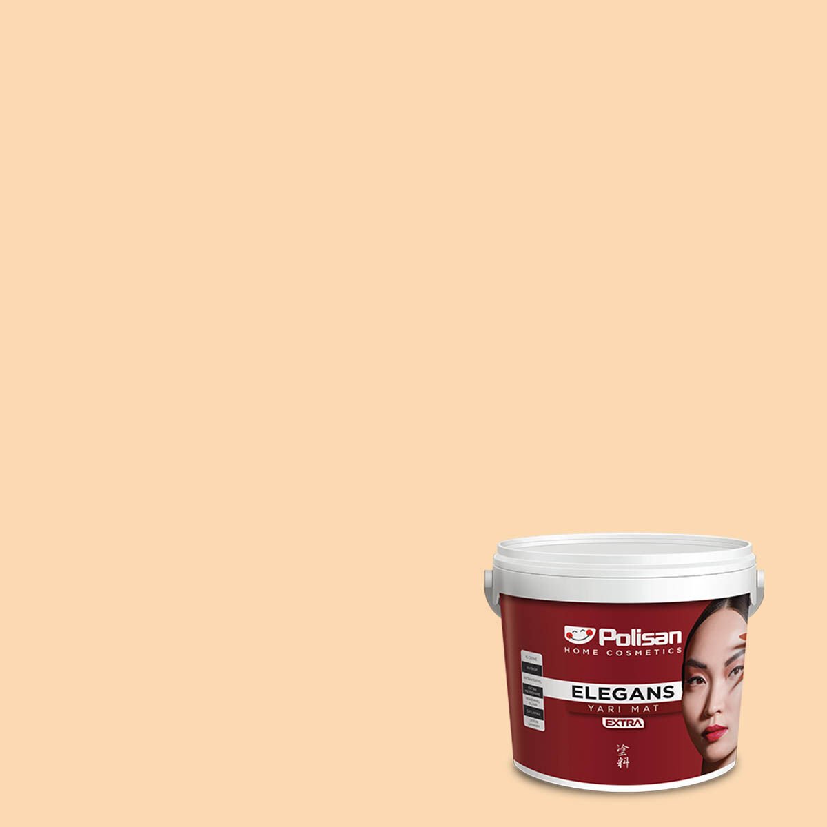 Polisan Elegans Extra Yarı Mat İç Cephe Boyası 15 Litre Koyu Şampanya 299 Cİ-7142