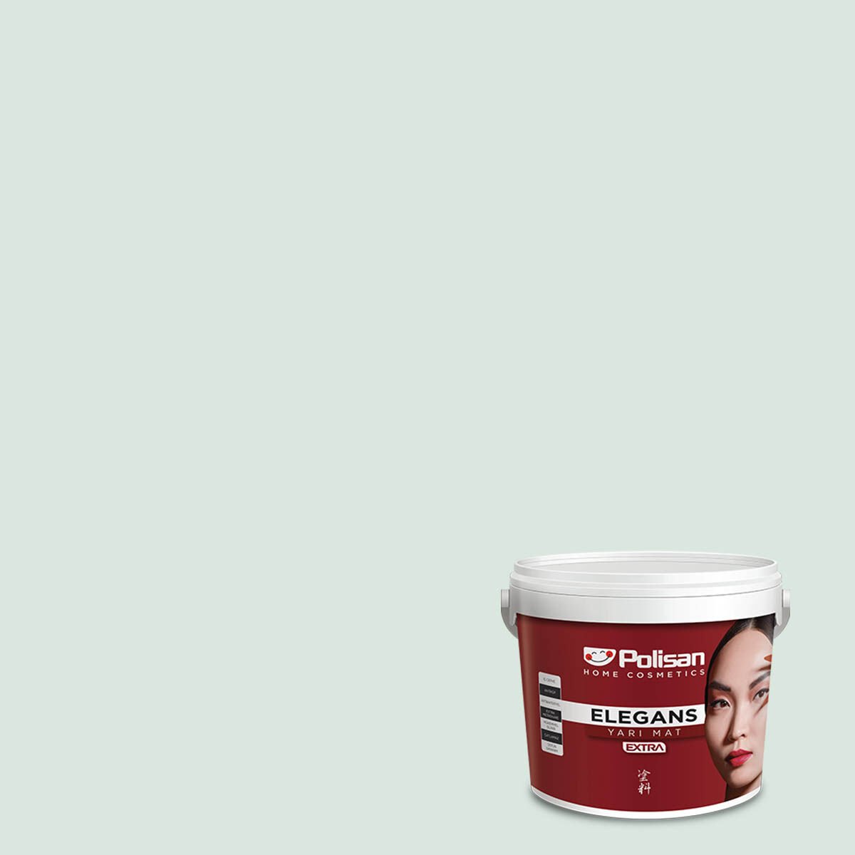 Polisan Elegans Extra Yarı Mat İç Cephe Boyası 15 Litre Nehir Yeşili 4387 Cİ-7421