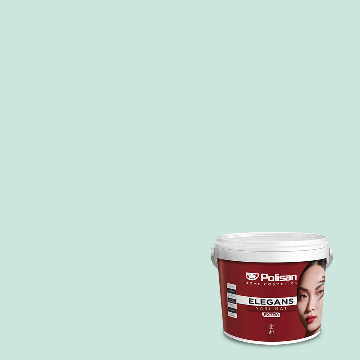 Polisan Elegans Extra Yarı Mat İç Cephe Boyası 15 Litre Nil Yeşili 4373 Cİ-7392