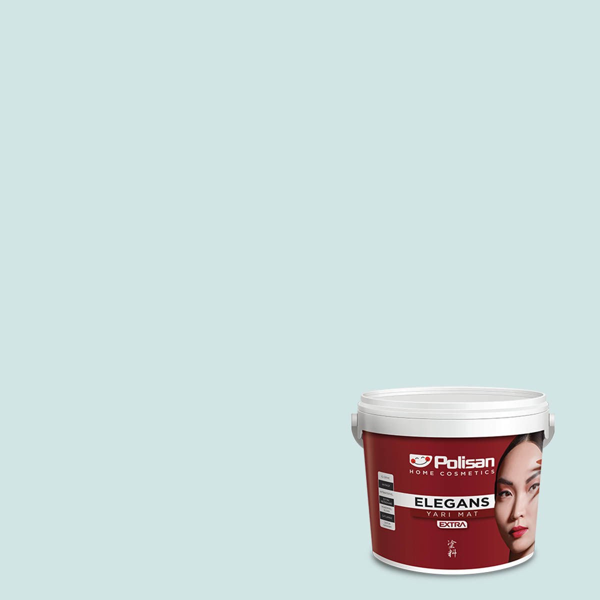 Polisan Elegans Extra Yarı Mat İç Cephe Boyası 15 Litre Mutlu Mavi 1590 Cİ-7441
