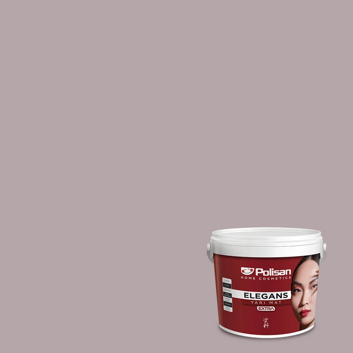 Polisan Elegans Extra Yarı Mat İç Cephe Boyası 2,5 Litre Gizemli Viole 4116 Cİ-6453