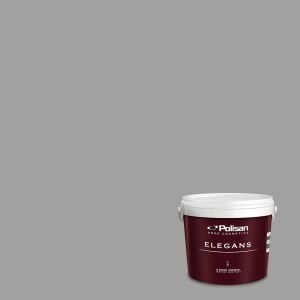 Polisan Elegans Yarı Mat İç Cephe Boyası 2,5 Litre Karizmatik Gri 4484 Cİ-7623