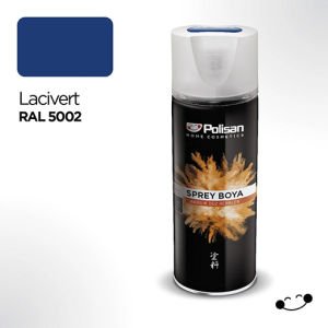 Polisan Akrilik Sprey Boya Ral 5002 Lacivert 400 ml