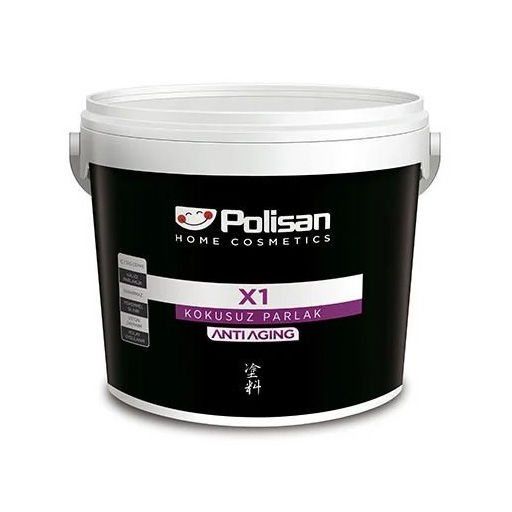 Polisan X1 Su Bazlı Parlak Yağlı Boya Beyaz 0,7 Litre