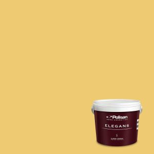 Polisan Elegans Yarı Mat İç Cephe Boyası 15 Litre Mutlu Sarı 4298 Cİ-7235