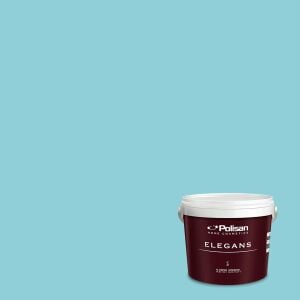 Polisan Elegans Yarı Mat İç Cephe Boyası 7,5 Litre Salda Mavisi 4390 Cİ-7424