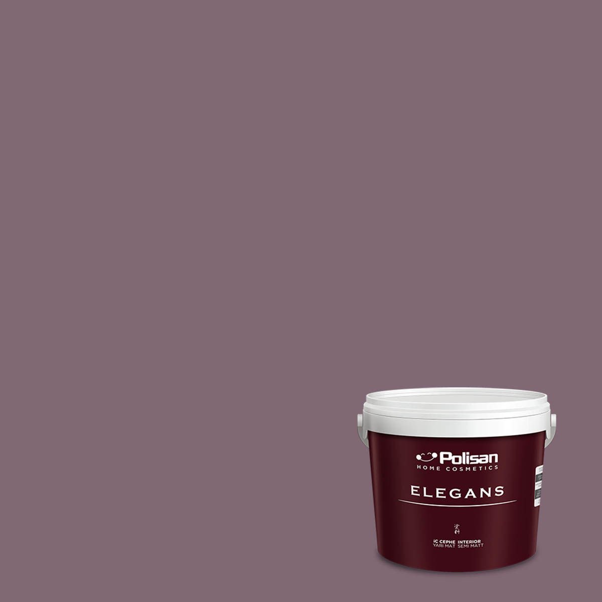 Polisan Elegans Yarı Mat İç Cephe Boyası 2,5 Litre Royal Viole 4462 Cİ-7575