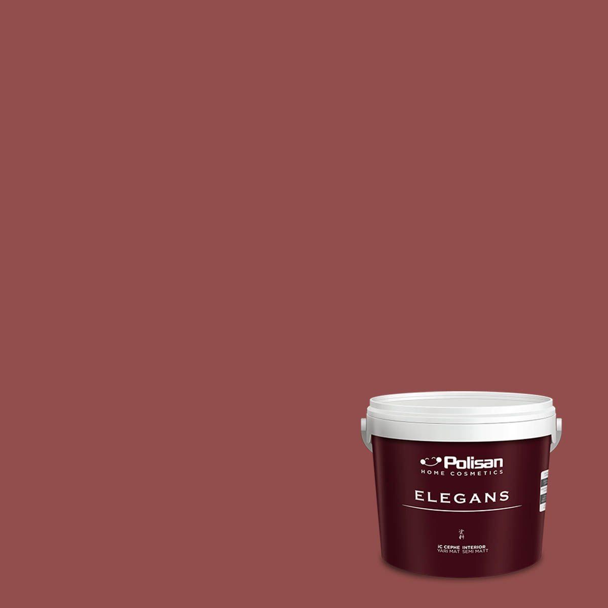 Polisan Elegans Yarı Mat İç Cephe Boyası 12,5 Litre Osmanlı Kırmızısı 790 Cİ-7115