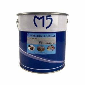 M5 Endüstriyel Rapid Boya Vişne Ral 3004 15 Kg Brüt