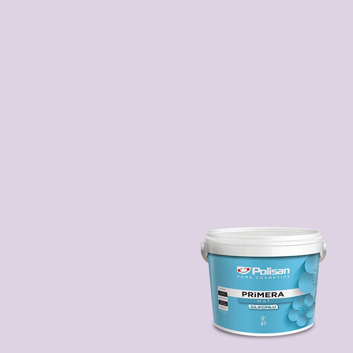 Polisan Primera Mat İç Cephe Boyası 12,5 Litre Elegan Lila 4450 Cİ-7551