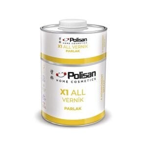 Polisan X1 ALL Parlak Vernik 600 Gram Takım
