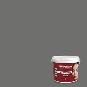 Polisan Elegans Extra Yarı Mat İç Cephe Boyası 15 Litre Bora Grisi 4486 Cİ-7625