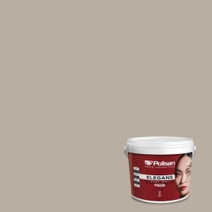 Polisan Elegans Extra Yarı Mat İç Cephe Boyası 2,5 Litre Gri Toprak 4075 Cİ-6364