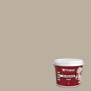 Polisan Elegans Extra Yarı Mat İç Cephe Boyası 7,5 Litre Gri Toprak 4075 Cİ-6364