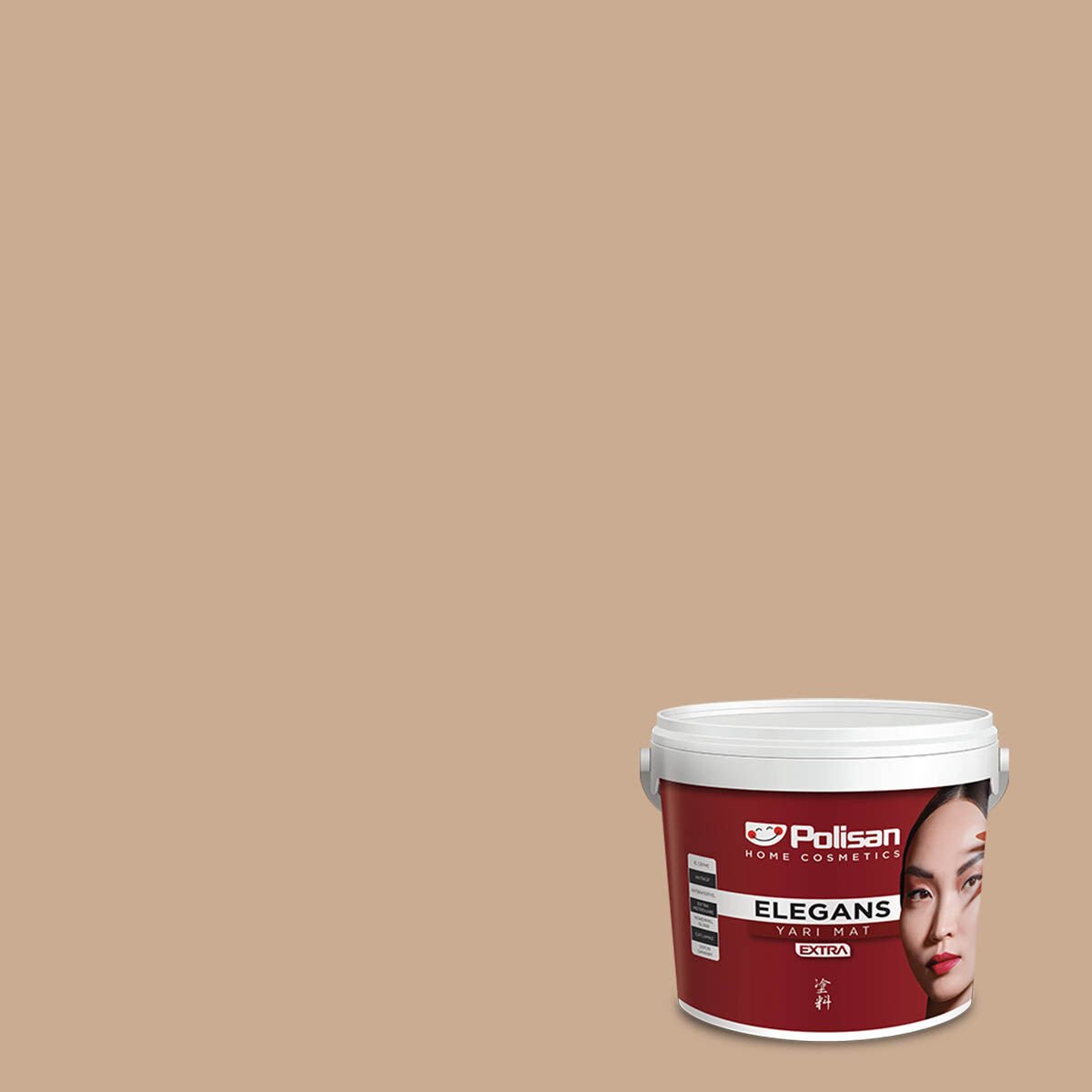 Polisan Elegans Extra Yarı Mat İç Cephe Boyası 7,5 Litre Elegan Mocha 4032 Cİ-6265