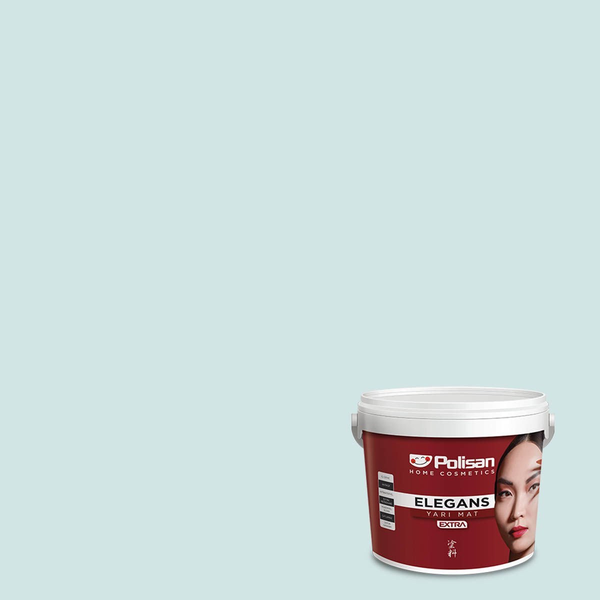 Polisan Elegans Extra Yarı Mat İç Cephe Boyası 7,5 Litre Mutlu Mavi 1590 Cİ-7441