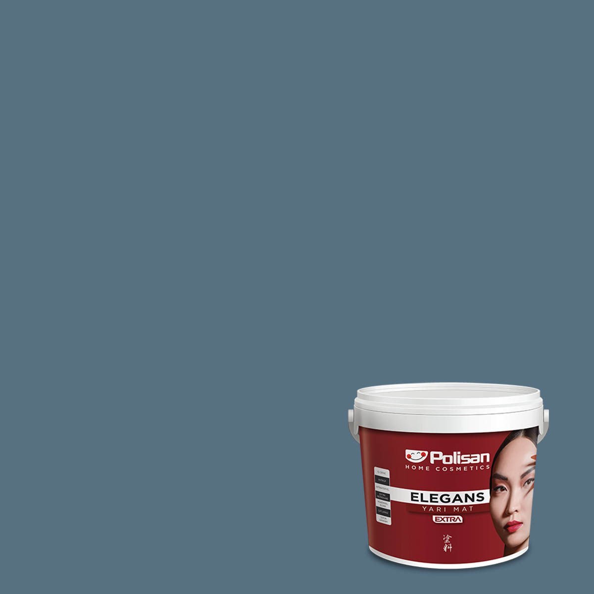 Polisan Elegans Extra Yarı Mat İç Cephe Boyası 15 Litre Pasifika 4420 Cİ-7485