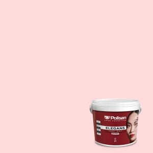 Polisan Elegans Extra Yarı Mat İç Cephe Boyası 15 Litre Elegan Pembe 4197 Cİ-7022