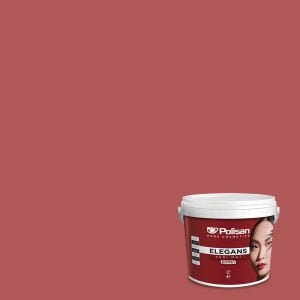Polisan Elegans Extra Yarı Mat İç Cephe Boyası 15 Litre Karmen Kırmızısı 4239 Cİ-7105