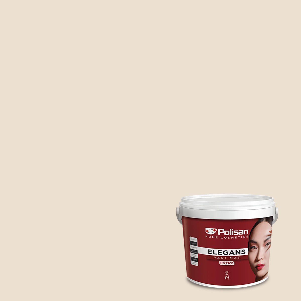 Polisan Elegans Extra Yarı Mat İç Cephe Boyası 7,5 Litre Yeni Bambu Cİ-6640